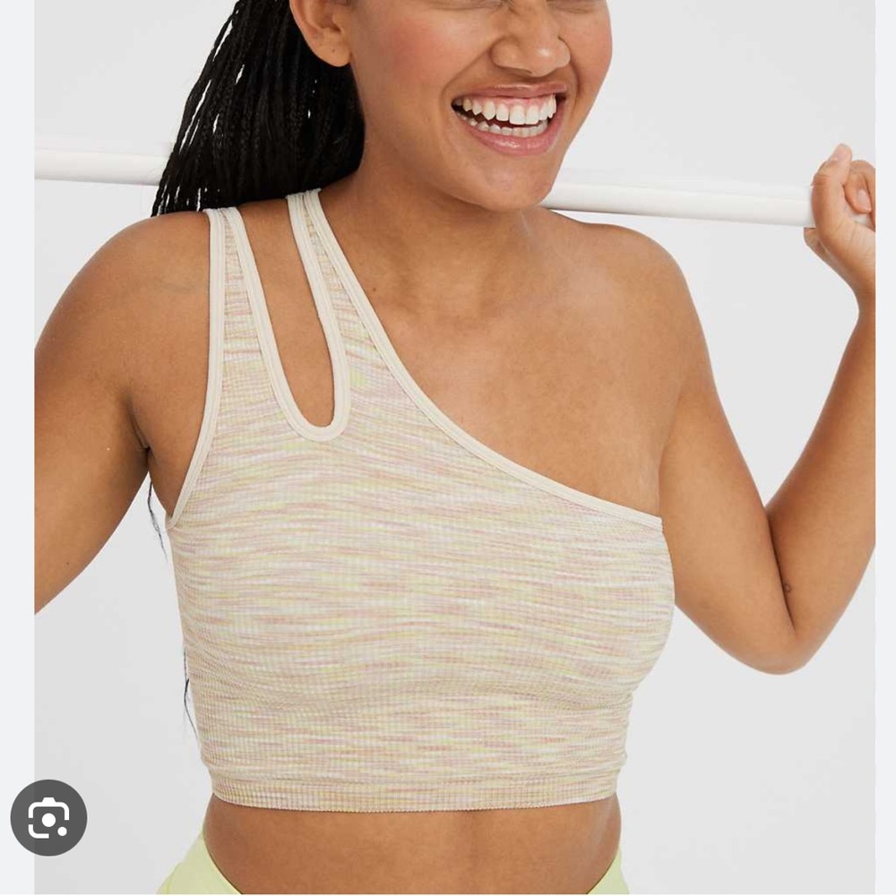 NWT Offline Aerie Seamless One Shoulder Sports Bra